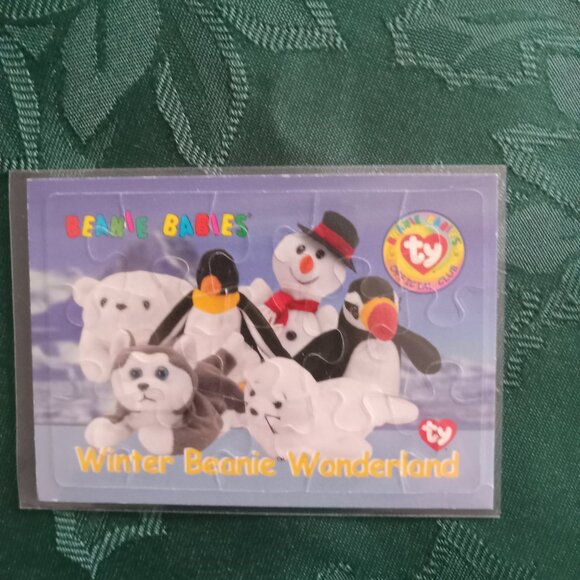Ty Beanie Collector Puzzle like new, Winter Beanie Wonderland - Picture 2 of 2